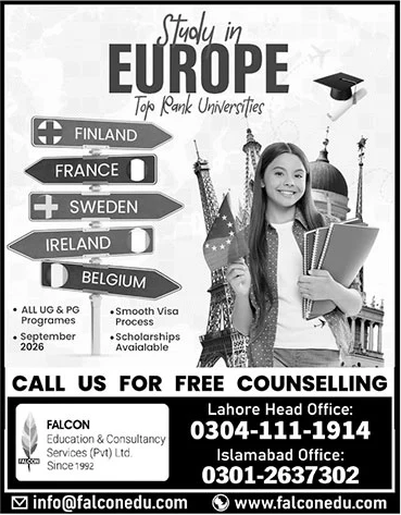 Admission Open in Europe